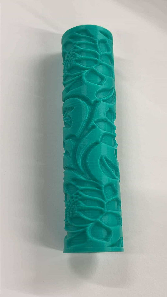 Ornamental Flower Emboss Roller