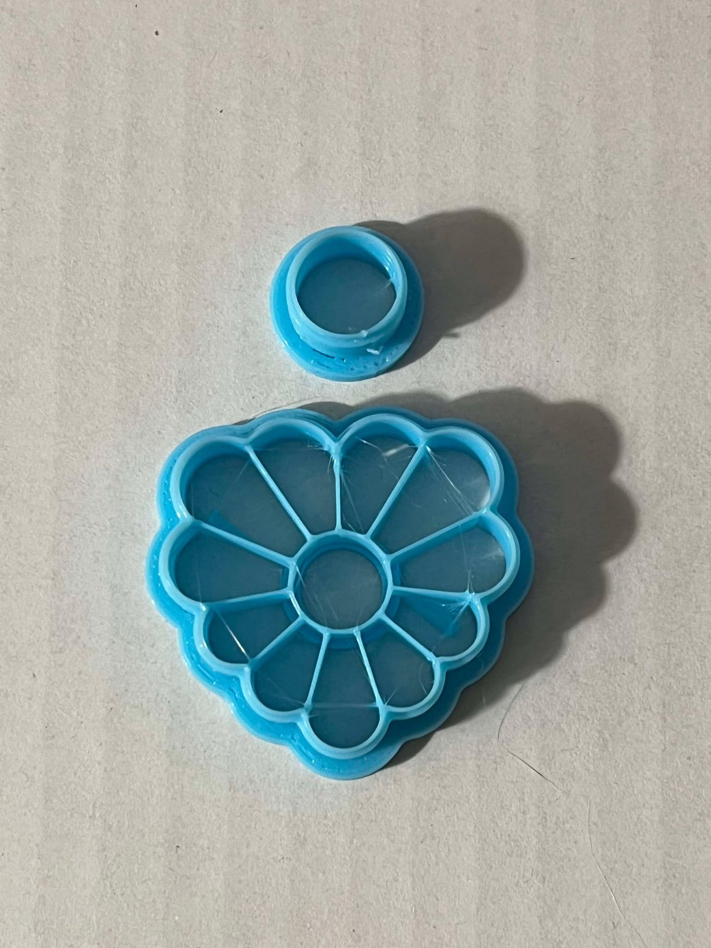 Daisy Heart Imprint Cutter