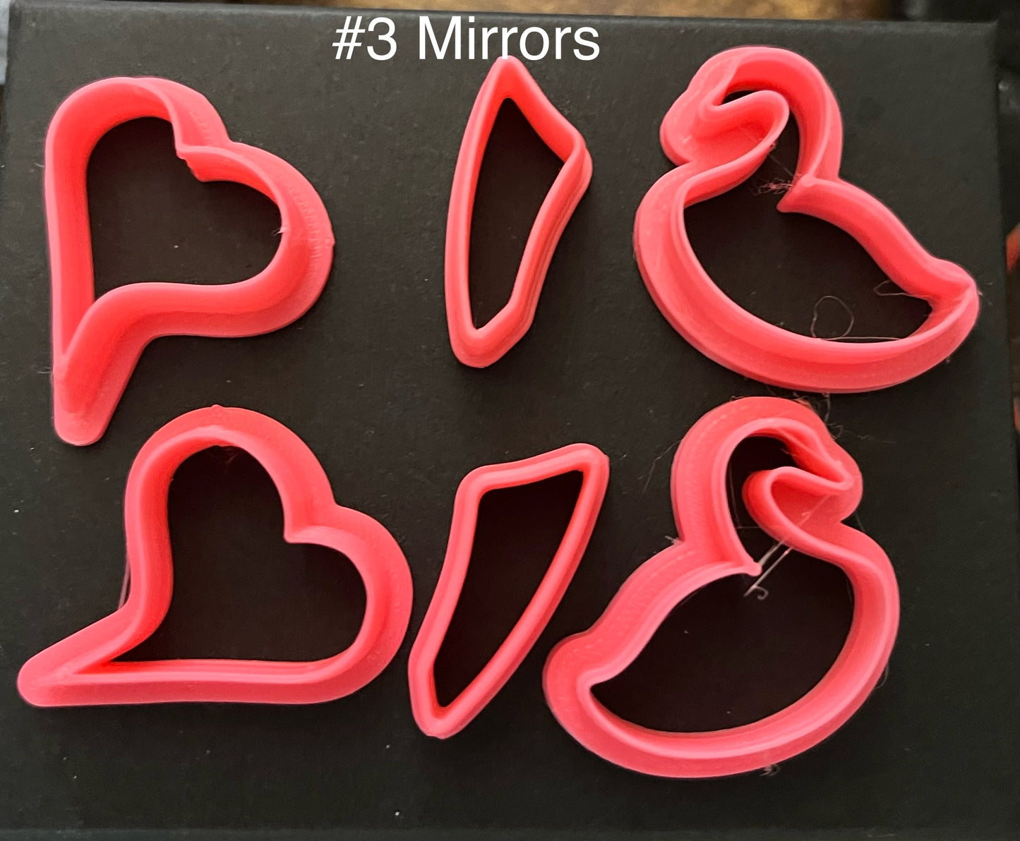 1 inch Mirrors 6 pc #3