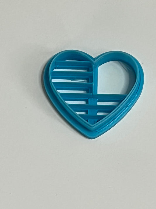 Heart Flag Imprint Cutter